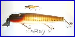 WOW! MAN CAVE SPECIAL HUGH CREEK CHUB PIKIE DISPLAY LURE With PROVENANCE
