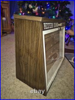 Western Knives Display Case Vintage Store Display