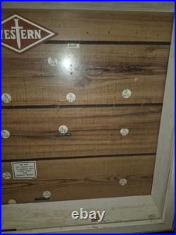 Western Knives Display Case Vintage Store Display