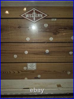 Western Knives Display Case Vintage Store Display