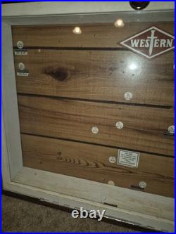 Western Knives Display Case Vintage Store Display