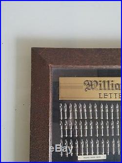 William Mitchell's Lettering Pens Vintage Store Display