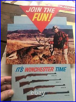 Winchester Vintage 1950's Counter Display, Model 70, 88, 100, 1894