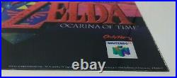 Zelda Ocarina of Time Nintendo 64 N64 Translite Sign Promo Store Display VTG